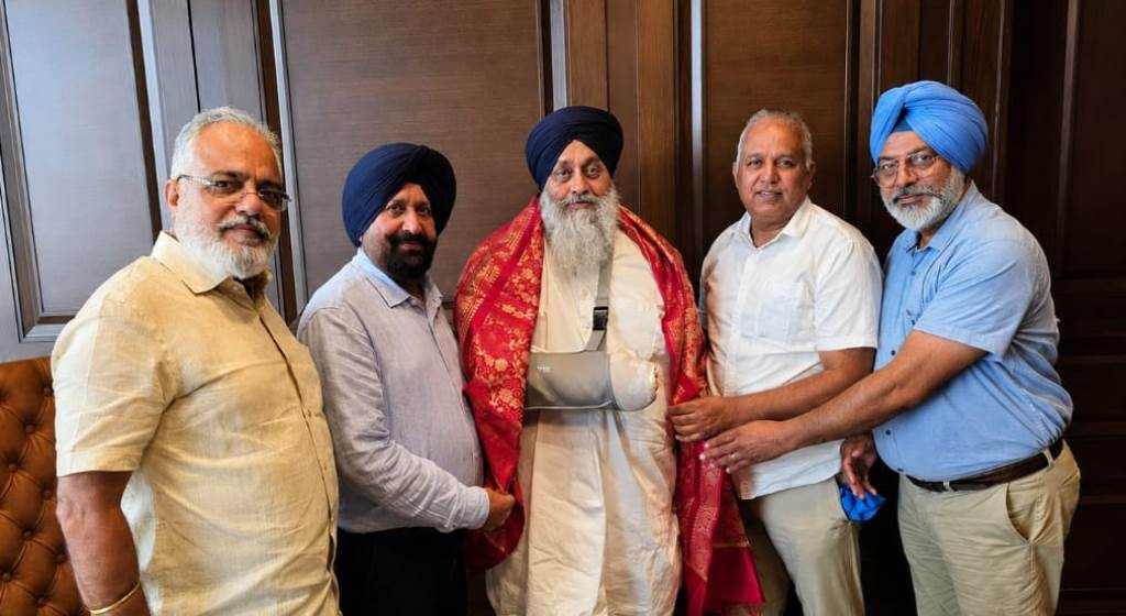 ਸ ਸੁਖਬੀਰ ਸਿੰਘ ਬਾਦਲ ਵੱਲੋਂ ਸ਼੍ਰੀ ਸੰਜੀਵ ਤਲਵਾੜ ਨੂੰ ਜ਼ਿਲ੍ਹਾ ਅਕਾਲੀ ਜਥਾ ਹੁਸ਼ਿਆਰਪੁਰ ਸ਼ਹਿਰੀ ਦਾ ਪ੍ਰਧਾਨ ਨਿਯੁਕਤ